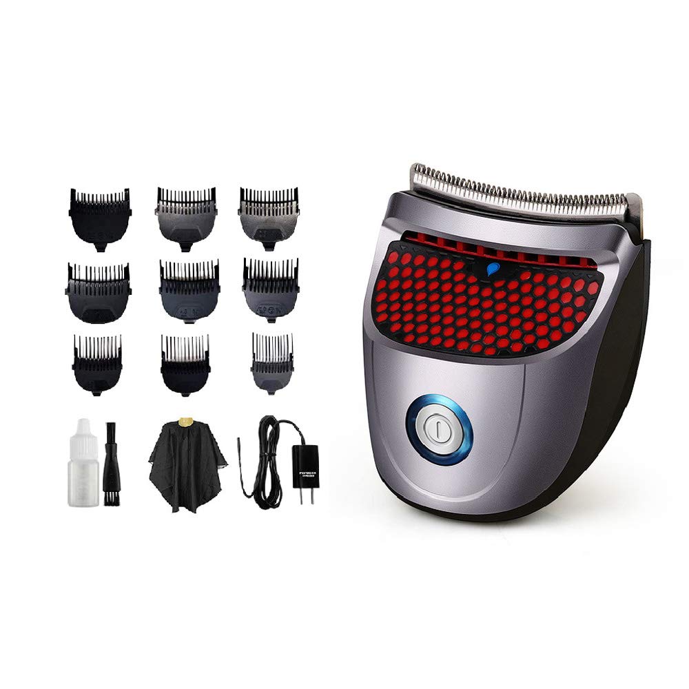 OBBOCK Hair clippers for men,haircut kit,Shortcutself haircut kit for men by Yourself at Home and Kit with Hair Clippers Cordless Rechargeable Hair Cutter Shaving Machine with 9 Combs