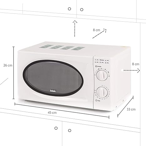 BBK 20MWS-715M/W Microondas, Blanco, 20 litros, 700 W: Amazon.es ...
