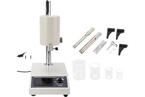 Laboratory Homogenizer, Homogenizer Emulsifier Adjustable 5‑1000ml 8000‑22000rpm 185W Dispersion Homogenizer Lab Homogenizer 
