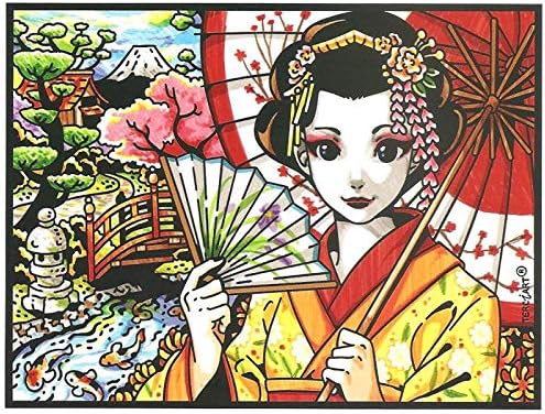LAMINA PARA COLOREAR con caja de rotuladores. Gheisa manga: Amazon.es: Hogar