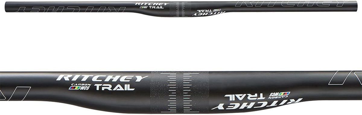 Ritchey 170814-01 31.8mm W: 740mm Rise: +/- 5mm WCS Carbon Trail Flat Riser bar Clamp Handlebar