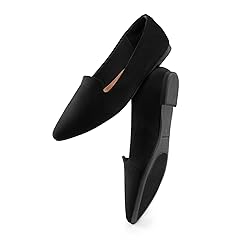 DREAM PAIRS Women's Flats, Pointed Toe Slip-On