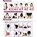 S-noilite Women Medium Short Curly Hair Wig Cosplay Party Costume Heat Resistant Synthetic Natural Fluffy Full Wigs 10inch Dark Brown