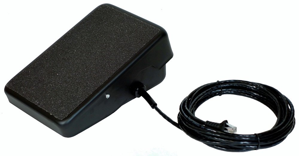 SSC Controls C810-0814 TIG Welding Foot Pedal, 8-Pin Plug, 14-ft Cable, Miller Welders, Replaces RFCS-RJ45 (300432), Diversion 165 & 180, Hobart EZ-TIG 165i, Amperage Control