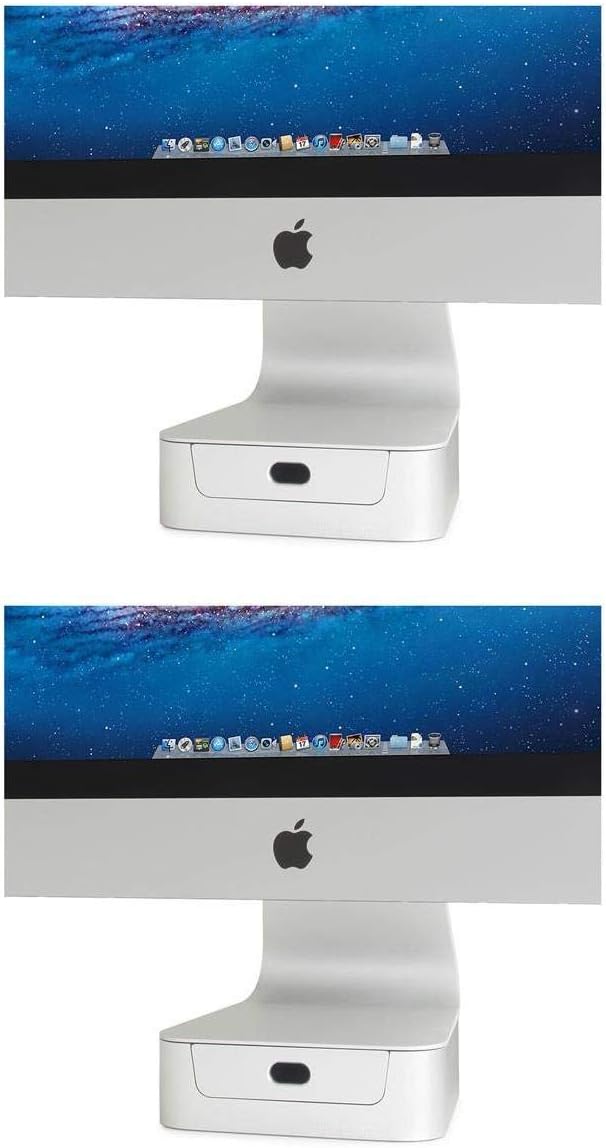 Rain Design 2 Pack mBase Elevating Stand for 27" iMac/Apple Thunderbolt Display - Stackable