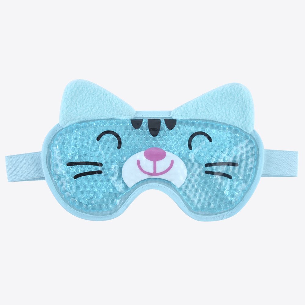 Cooling Eye Mask for Puffy Eyes Soft Cold Eye Mask with Gel Bead, Cute