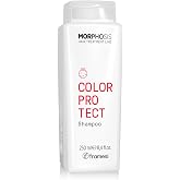 FRAMESI Morphosis Color Protect Shampoo, Sulfate-Free &amp; Gentle, 8.4 Fl Oz | Raspberry &amp; Olive Extract, Adds Shine, Anti-Aging, Fading &amp; Static Control, Brightening, Delicate, Color-Treated Hair, Vegan