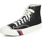 PRO-Keds Men's Royal Hi Lace Up Fashion Sneaker, Black Canvas, 5.5