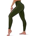 High Waisted Leggings for Women - Tummy Control Yoga Pants for Workout Running Athletic No See Through Plus Size