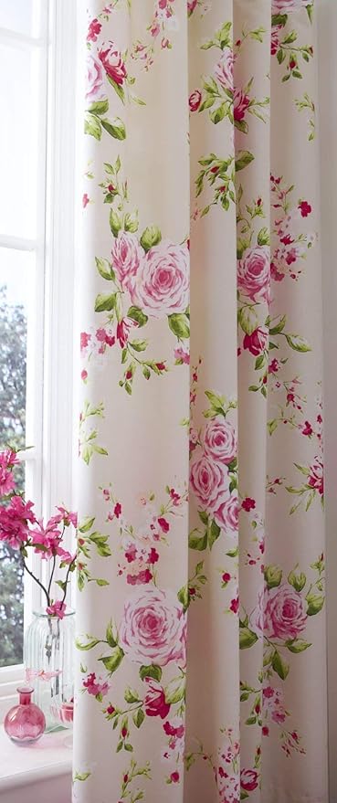 Catherine Lansfield Canterbury 66x72 Curtains Amazon Co Uk