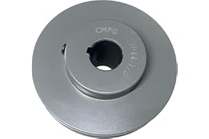 CMFG 1VP44-7/8 Variable Pitch sheave,4.15 inch OD, 7/8 inch Bore,Cast Iron Material,VP Single Groove Motor Pulley for "3L","4L","5L","A","B" or "5V" Belts