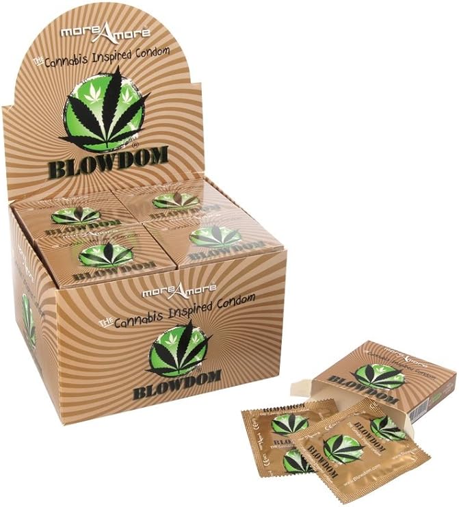 Blowdom Cannabis inspired condoms (2 box) Amazon.co.uk Health