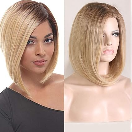 Amazon Com Jl Women S Short Blonde Wig Fashion Natural Full