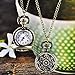 Watch Chain;START Women&Men Metal Vintage Hollow Flower Watches Pocket Watch