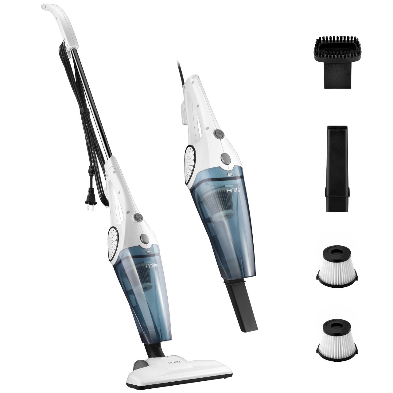 Accessori Completi 【2019 Nuovo】 2 in 1 Scopa Elettrica/Aspirabriciole Holife  Scopa Elettrica 12KPA Aspirapolvere Leggero con Cavo 5m con Filtro HEPA  Ideale per Casa Facile da Trasportare Commercio, Industria e Scienza  urban-earth.co.uk