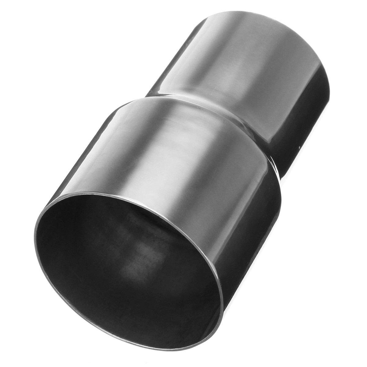 JXTrading Universal 2.5'' to 2'' Stainless Steel Flared Exhaust
