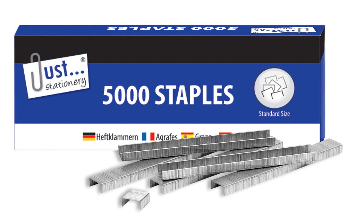 Just stationery No26 Staples in CDU (Box of 5000), 6082