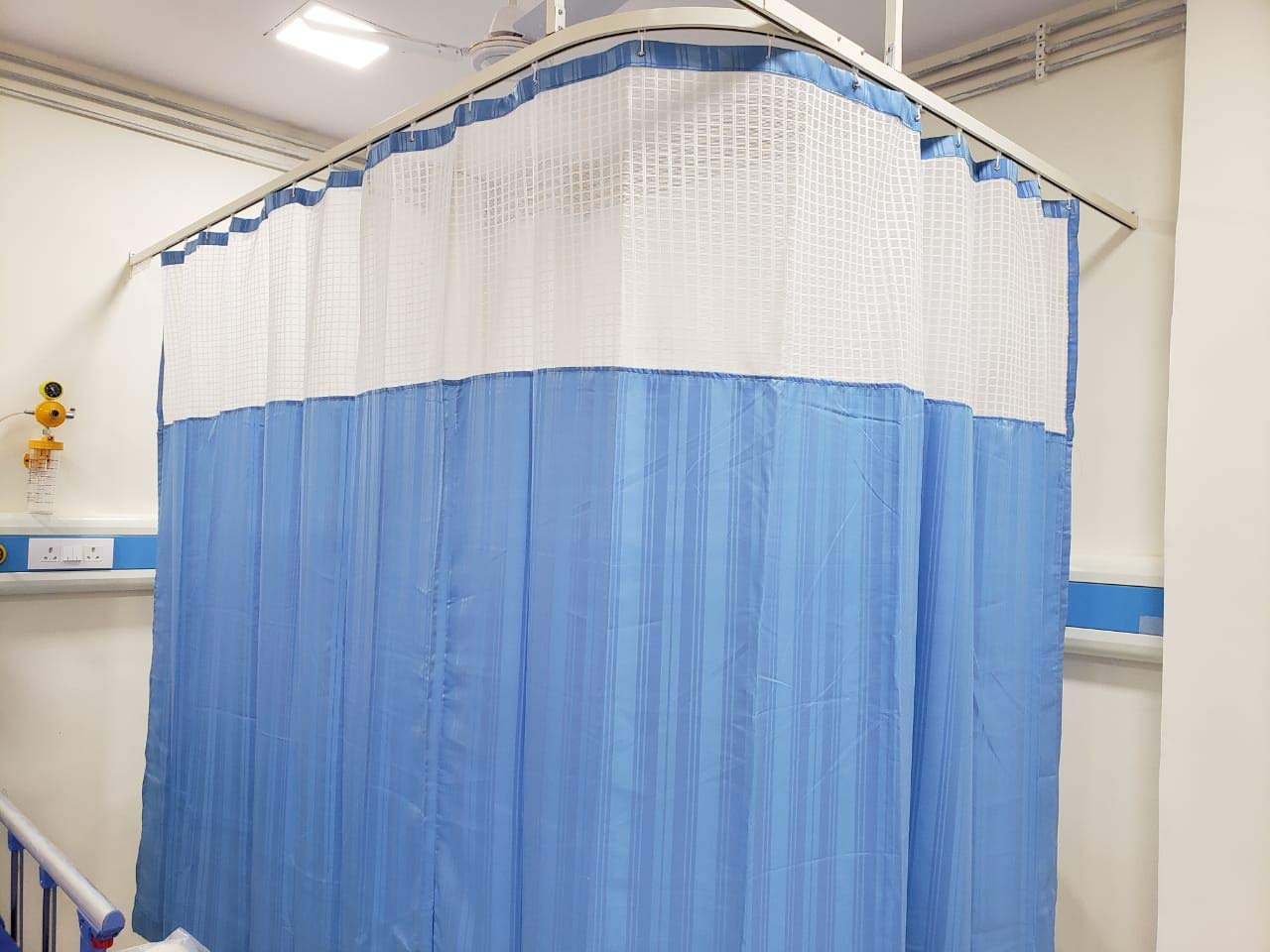 Buy Ankit Enterprises Polyester and Satin Hospital Partition Curtains