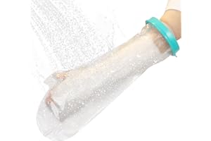 CIVJET Cast Covers for Shower Arm, Waterproof Cast Cover Arm for Swimming, Cast Protector for Shower Adult, Elbow, Hand, Elbow (Diameter - 6.3")