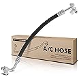 A-Premium A/C Discharge Line Hose Assembly Compatible with Nissan Versa 2007-2012 1.6L 1.8L, Compressor to Condenser
