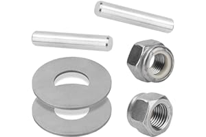 GRONGU Prop Nut Kit E MKP-34 Replacement for Minn Kota Shear Pin Compatible with Minn Kota Trolling Motor MKP-33 MKP-38 Including Prop Nuts & Washers 1865019