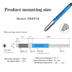 FR6Y10 Fiber Optic Sensor,Diffuse Reflective