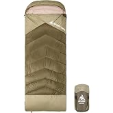 OneTigris Trailnap Sleeping Bag 3 Season Extra-Wide Warm for Camping Backpacking Travel Outdoor Activities