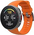 Polar Vantage V – Montre de Sport FC/GPS Premium pour Hommes et Femmes avec Batterie Très Longue Durée – Entraînement Multisport et Triathlon (Cardiofréquencemètre, étanche)