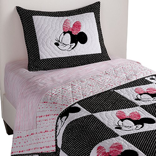 Ethan Allen | Disney Mad About Minnie Mouse Quilt, Minnie 