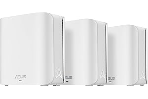 ASUS ZenWiFi BD4 Dual-Band WiFi 7 Mesh, 3600 Mbps, 6500 sq.ft. (3pk), Dual 2.5G Ports, Security and Parental Controls Include