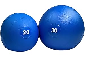 NEXO Fitness Slam Balls - Blue 5-100lbs Slammer Medicine Ball for Fitness & Strength