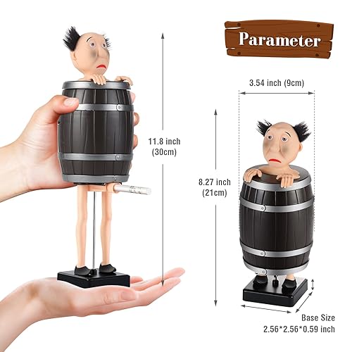 Funny Cigarette Dispenser, Prank Automatic Bounce Cigarette Case, Weird Old  Man in The Wooden Barrel Cigarette Box Figurines Statue for Christmas Party  Home Decor, Prank Toy Gift for Man in Saudi Arabia |