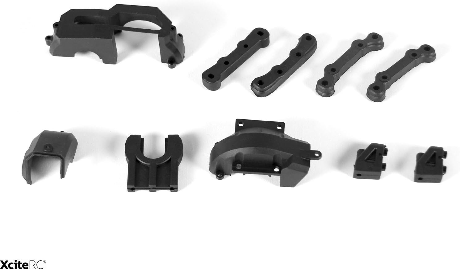 XciteRC Centre Diff. Mount + Suspension Arm and Servo Holder for Sand Rail