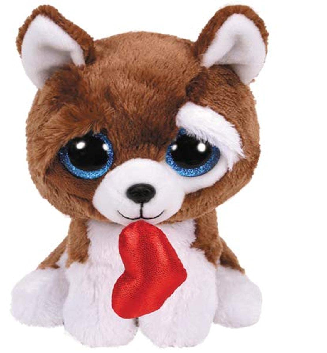TY Smootches Dog with Heart 15 cm