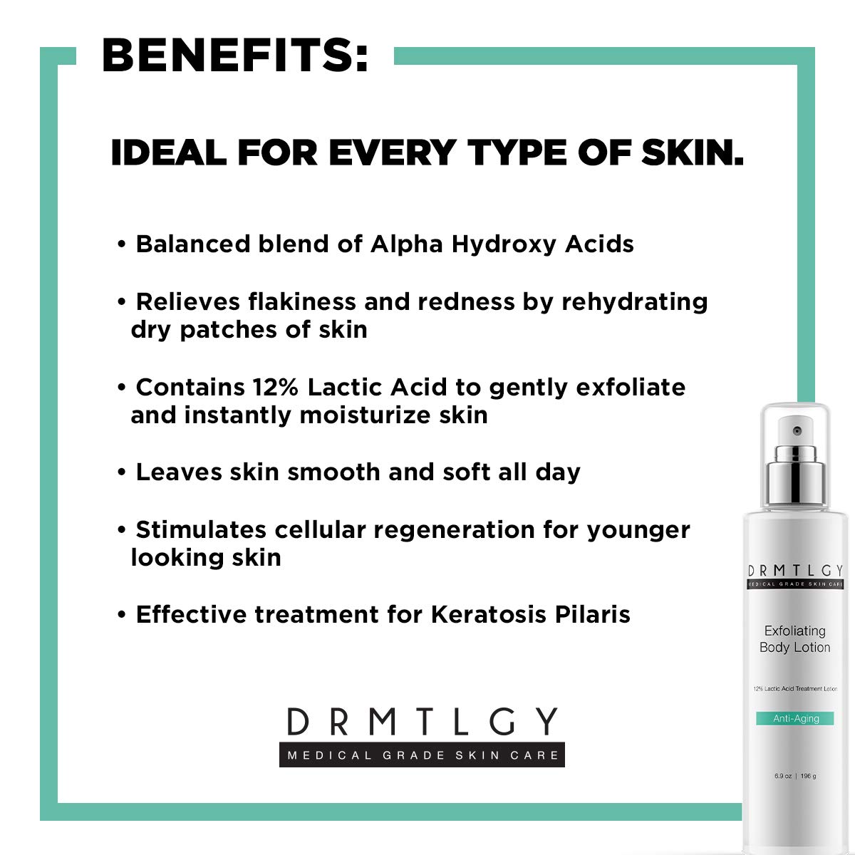 drmtlgy exfoliating body lotion