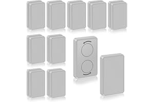 18pcs Outdoor Curtain Weights, Plastic Wrapped Magnetic Drapery Weights, Waterproof Heavy Duty Curtain Magnets for Heavy Wind