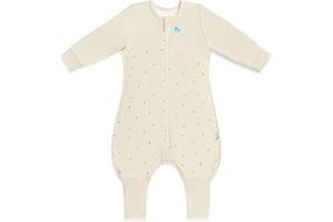 Long Sleeve Sleep Suit 1.5 TOG Cotton Oatmeal Twigs by Love to Dream