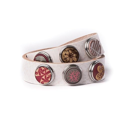 Noosa Armband Wrap Bracelet Double Skinny nude