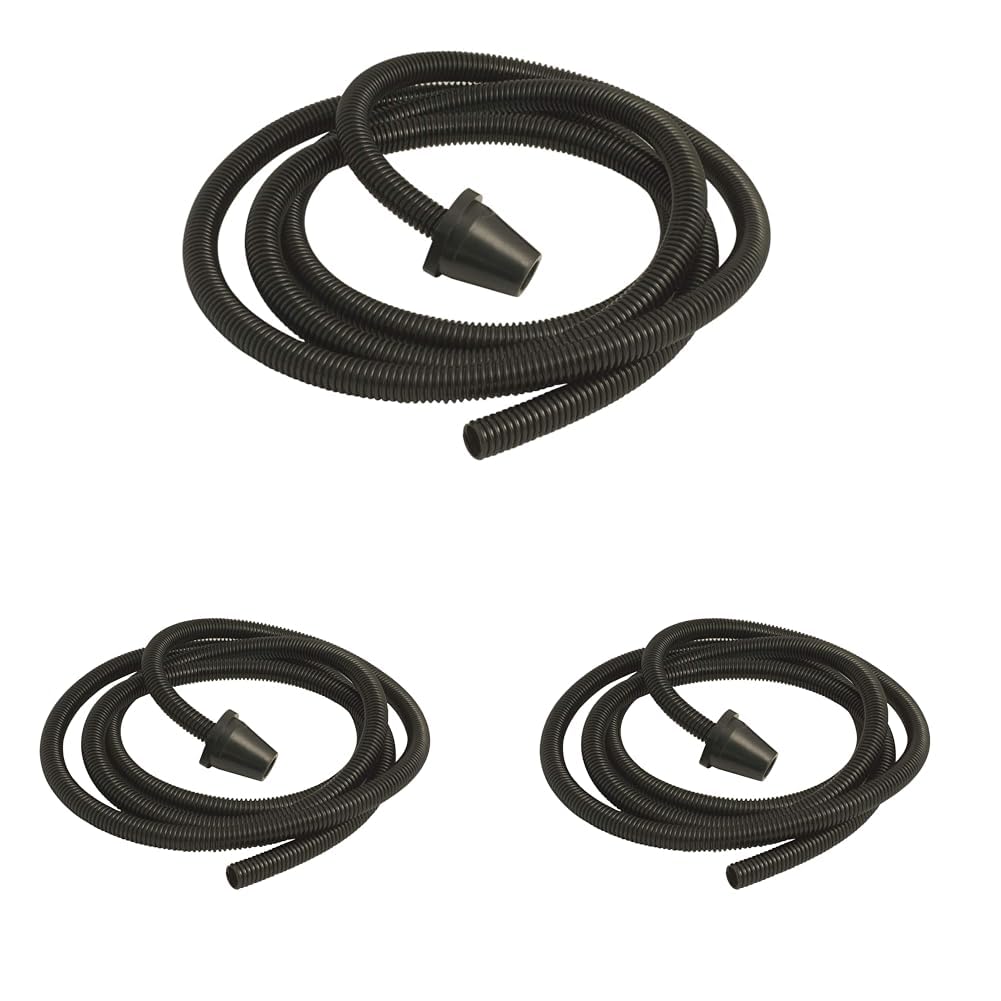Mirka Hose 4 m x Ø 20 mm for Hand Sanding Blocks and Sanding Blocks with Suction/with conical Adapter for Connection to All Industrial Vacuum Cleaners/dust-Free Sanding (Pack of 3)