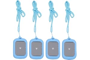 Restaurant Pager with 4 Receivers, 800M Waterproof Long Distance Wireless Buzzer for Food Trucks, Flash Vibration and Alerts 