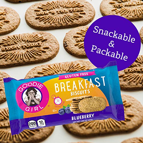 Goodie Girl, Blueberry Breakfast Biscuits 16 Packs Gluten Free