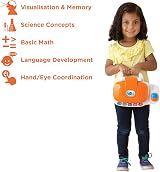 VTech Pre School Laptop 30 Activities 4-Direction Mouse White Orange Kids Toy view 3