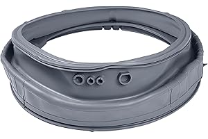 FHRHRY MDS47123602 Washer Door Boot Seal Gasket for LG Kenmore WM3250HWA WM3050CW WM3570HWA, MDS64237201 MDS64237202 MDS47123612 Washer Door Bellow Diaphragm, Replace# PS3535210 AP5218575 1529948 AH3535210