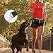 Slim Profile Waist Pack with Water Bottle Holder [ActivePak Hydro] Water Resistant, Storage for Smartphone & More with FREE attachable dog leash – For Travel, Runners, Hikers, Men & Women - Black