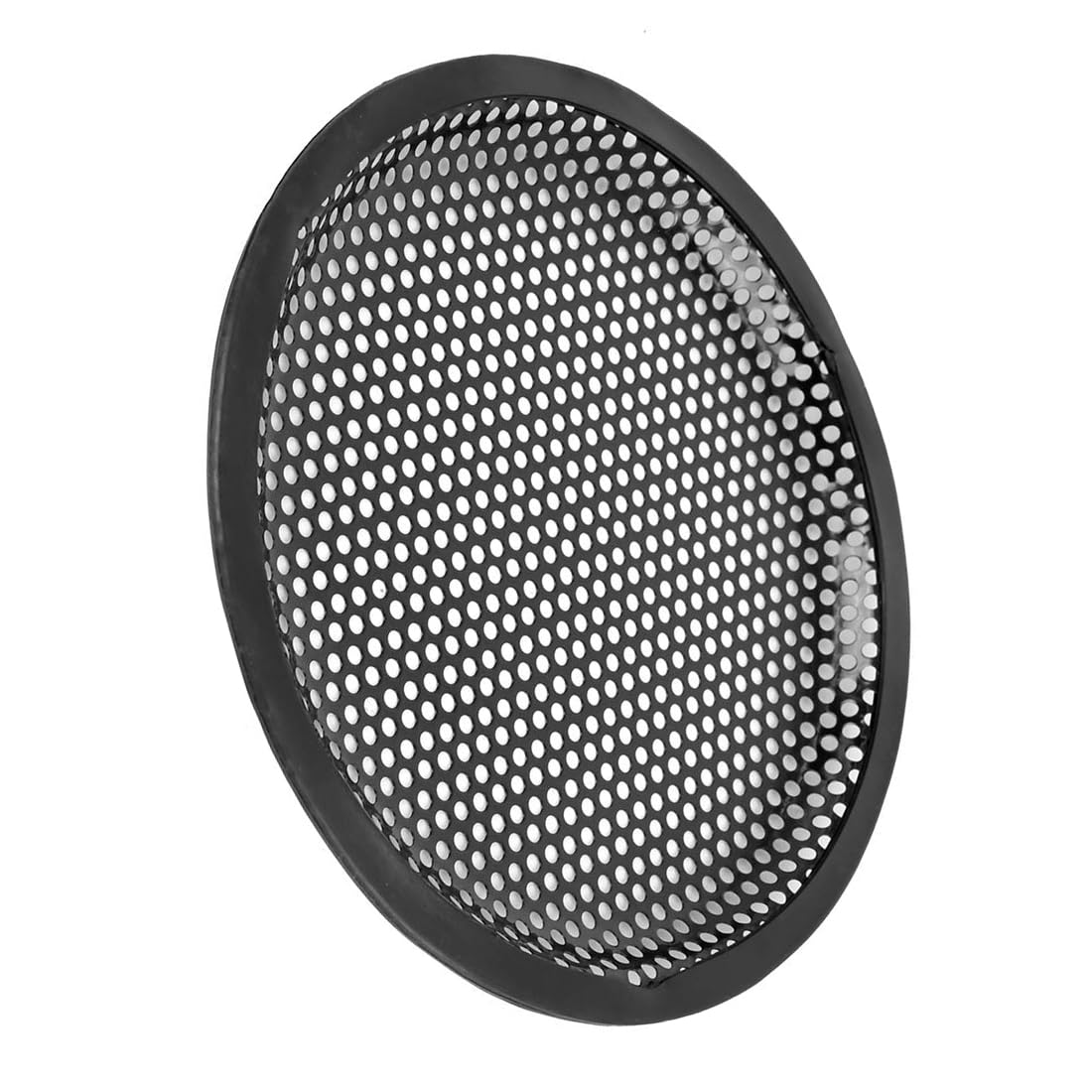 MACHSWON Car Audio Speaker Sub Woofer Subwoofer Metal Waffle Grill Cover Protector Universal 8 Inch Black