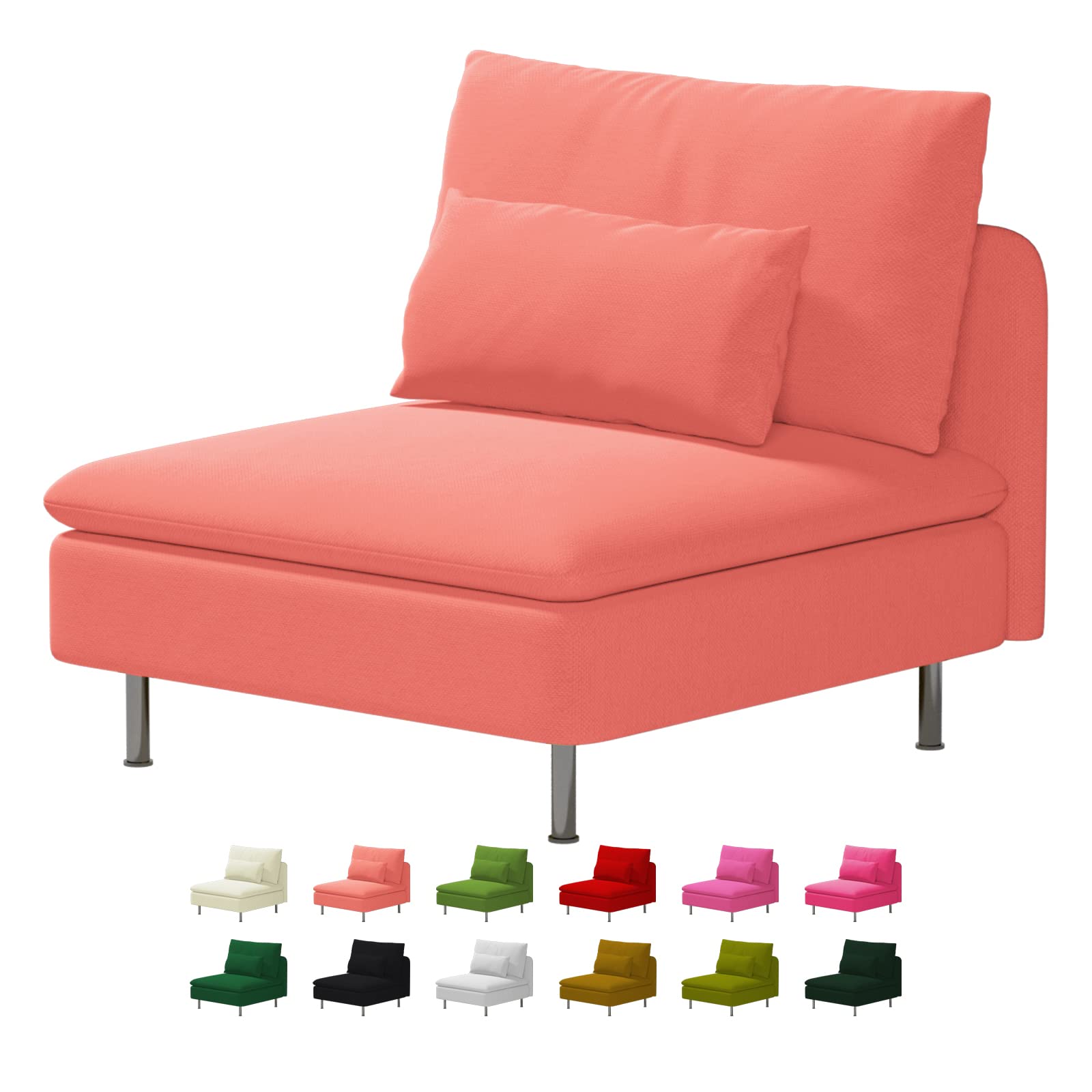 Custom Made Soderhamn 1 Seater Sofa Velvet