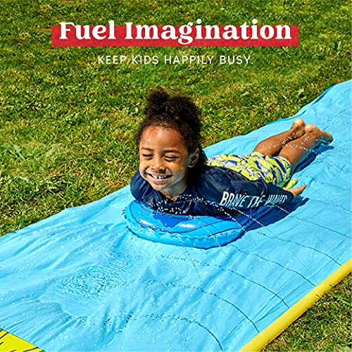 JOYIN 230in x 35.5in/584.2 x 90.2cm Water Slide with 1 Board, Summer Toy with Built-in Sprayer for Garden and Outdoor Water Games