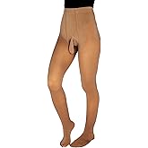 Mona's Choice Womens & Mens Velvet Soft Opaque XL Tights/Mens Base Layer Tights