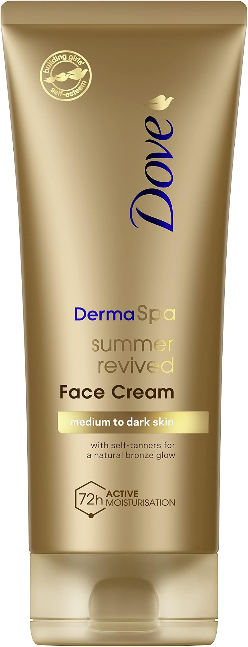 Dove DermaSpa Summer Revived Face Cream Medium-Dark Gradual Self-Tan 75ml