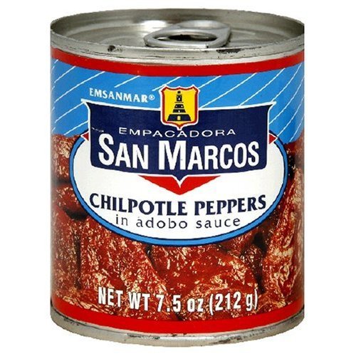 SAN MARCOS CHIPOTLE PEPPERS, 7.5-OUNCE CANS (PACK OF 24) ( VALUE BULK MULTI-PACK)